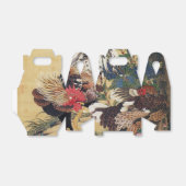 Japans schilderij Haan Favor Box Bedankdoosjes (Uitgevouwen)