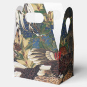 Japans schilderij Haan Favor Box Bedankdoosjes (Geopend)