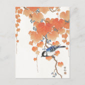 Japans schilderij van ohara koson, ,小 邨 の 日 本 briefkaart (Voorkant)