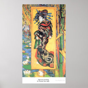 Japans schilderij van Vincent van Gogh Poster