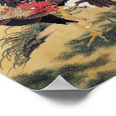 Japans schilderjaar van de Rooster Zodiac P Poster (Hoek)