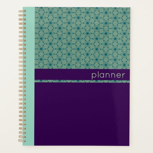 japans schildpadpatroon planner (Voorkant)