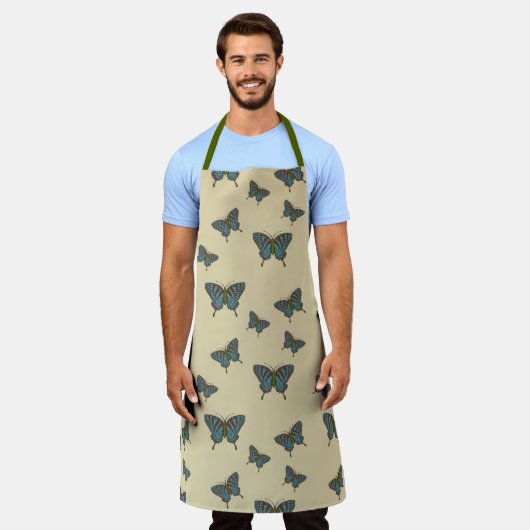 Japans Schort voor All-Over Print Swallowtail (Gedragen)