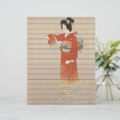 Japans schrijfpapier (Staand voorkant)