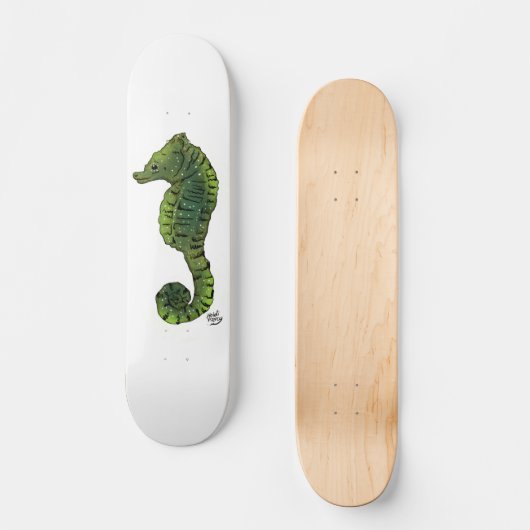 Japans Seahorse Art Skateboard (Voorkant)