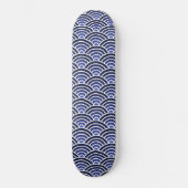 Japans Seigaiha Waves Patroon Persoonlijk Skateboard (Voorkant)