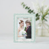 Japans Seigaiha Weddenschap Hartelijk dank voor aa Briefkaart (Staand voorkant)