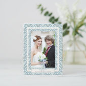 Japans Seigaiha Weddenschap Hartelijk dank voor aa Briefkaart (Staand voorkant)