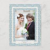 Japans Seigaiha Weddenschap Hartelijk dank voor aa Briefkaart (Voorkant)