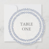 Japans Seigha met piekgolven rondetafelnummer Kaart (Achterkant)