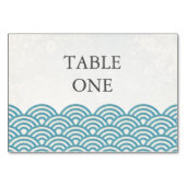 Japans Seigha Stijlvol nummer van Waves-tabel Kaart (Voorkant)