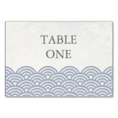 Japans Seigha Stijlvol nummer van Waves-tabel Kaart (Voorkant)