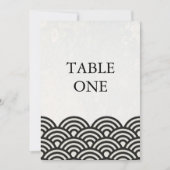 Japans Seigha - Stijve golven groot lijstnummer Kaart (Voorkant)