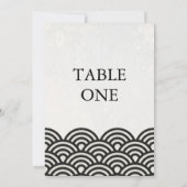 Japans Seigha - Stijve golven groot lijstnummer Kaart (Achterkant)