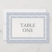 Japans Seigha - Stijve golven groot lijstnummer Kaart (Voorkant)