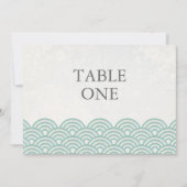 Japans Seigha - Stijve golven groot lijstnummer Kaart (Voorkant)