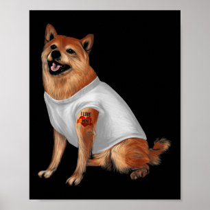 Japans Shiba Inu Tattoo Hondenliefhebber Huisdiere Poster