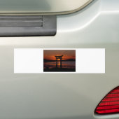 Japans Shrine Nagao Bumpersticker (Op auto)