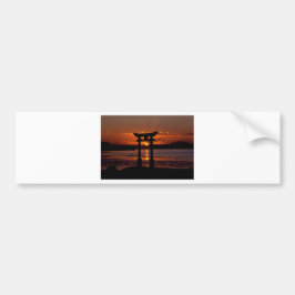 Japans Shrine Nagao Bumpersticker