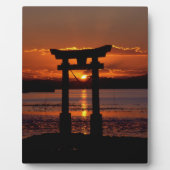 Japans Shrine Nagao Fotoplaat (Voorkant)