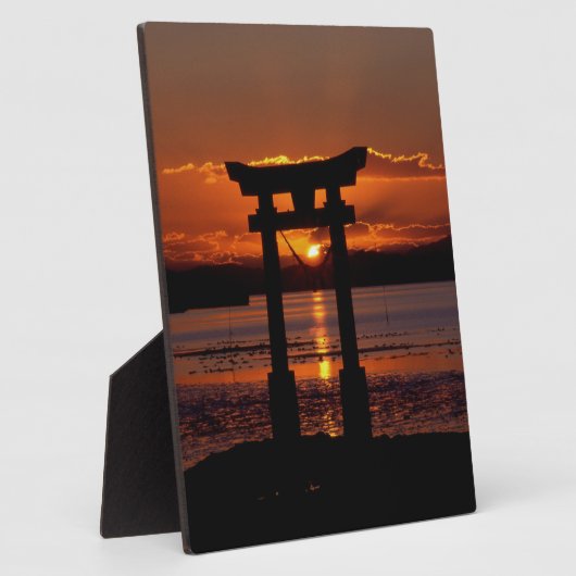 Japans Shrine Nagao Fotoplaat (Zijkant)