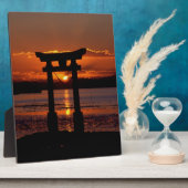 Japans Shrine Nagao Fotoplaat (Zijkant)