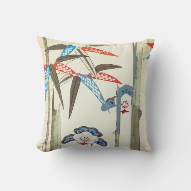  Japans Sierkussen van Artwork Bamboo (Voorkant)