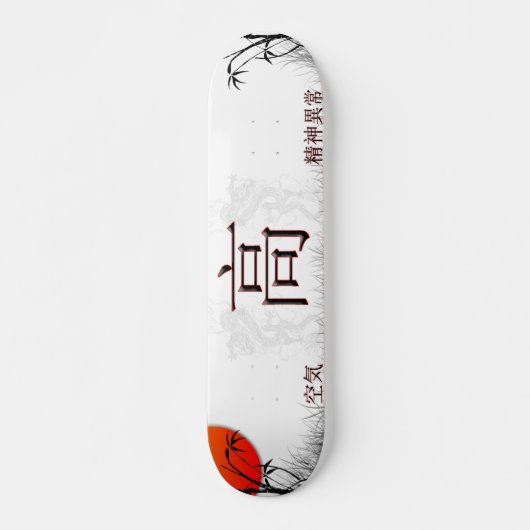 Japans skateboard-deck skateboard (Voorkant)