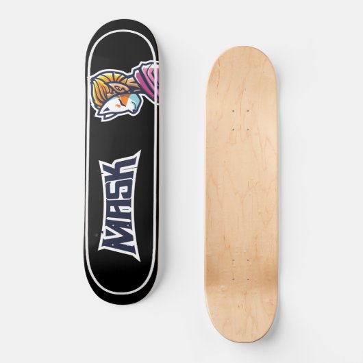 Japans skateboard, zwart Japans skateboard. Persoonlijk Skateboard (Voorkant)