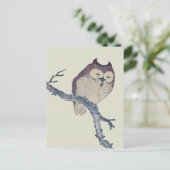 Japans slaapzooltje briefkaart (Staand voorkant)