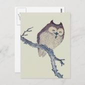 Japans slaapzooltje briefkaart (Voorkant / Achterkant)