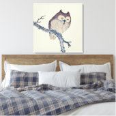 Japans slaapzooltje canvas afdruk (Insitu (Slaapkamer))