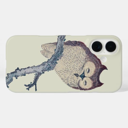 Japans slaapzooltje Case-Mate iPhone case (Achterkant (horizontaal))