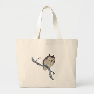 Japans slaapzooltje grote tote bag