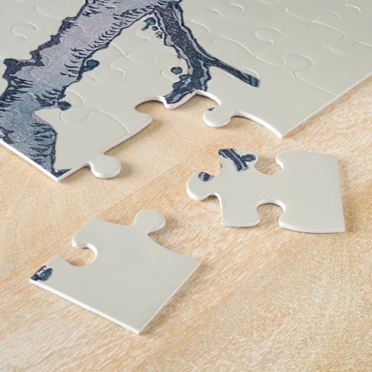 Japans slaapzooltje legpuzzel (Zijkant)