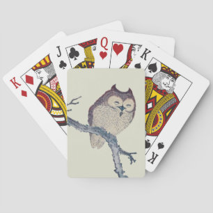 Japans slaapzooltje speelkaarten