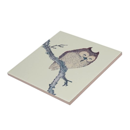 Japans slaapzooltje tegeltje (Zijkant)