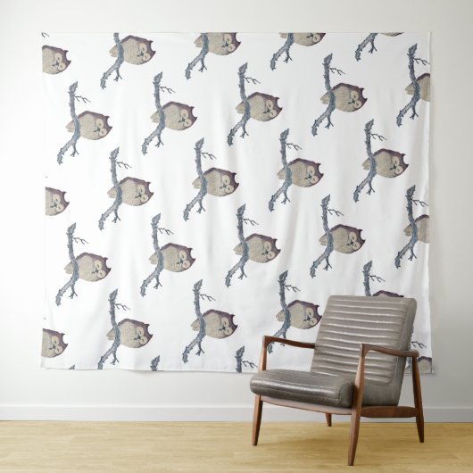 Japans slaapzooltje wandkleed (In Situ (horizontaal))