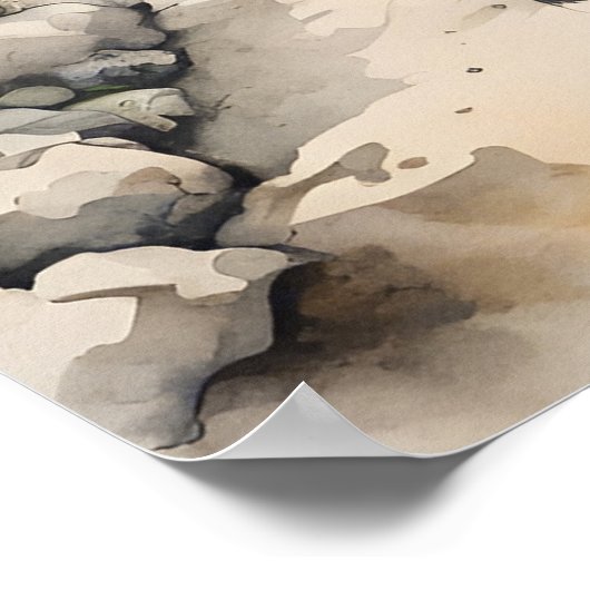 Japans Spitz - Hond Art Print (Hoek)