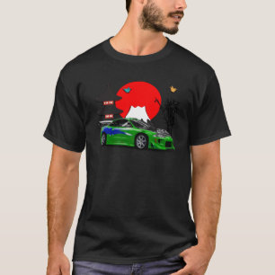 Japans sportscar t-shirt Perfect voor drift auto e