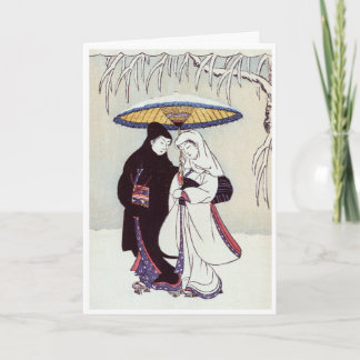 Japans spreekwoord kerstkaart feestdagen kaart