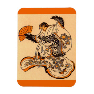 Japans sprookje The Tongue Cut Sparrow Magneet
