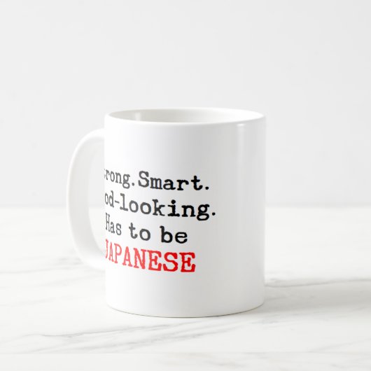 japans sterk koffiemok (Voorkant links)