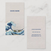 Japans Stijl Grote Golf Visitekaartje (Voorkant / Achterkant)