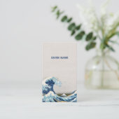 Japans Stijl Grote Golf Visitekaartje (Staand voorkant)