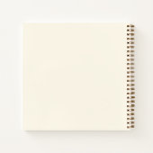 Japans stijl herfst grassen Notitieboek (Achterkant)