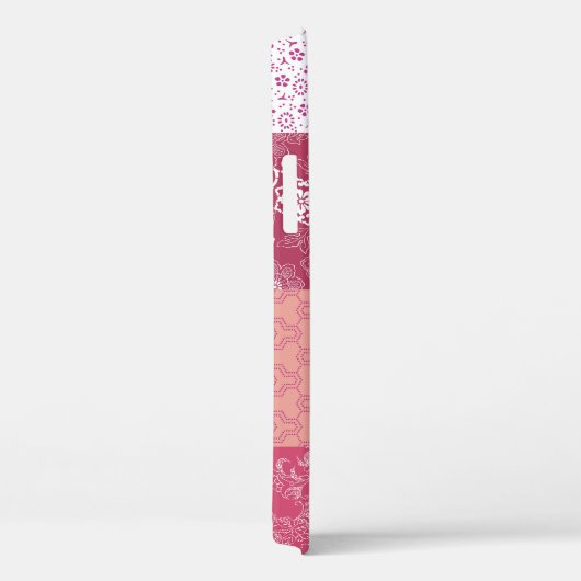 Japans Stijl Patchwork Patroon Ontwerp Case-Mate iPhone Case (Achterkant / Rechts)
