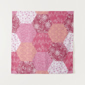 Japans Stijl Patchwork Patroon Ontwerp Wandkleed (Voorkant (horizontaal))