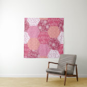 Japans Stijl Patchwork Patroon Ontwerp Wandkleed (In Situ (horizontaal))