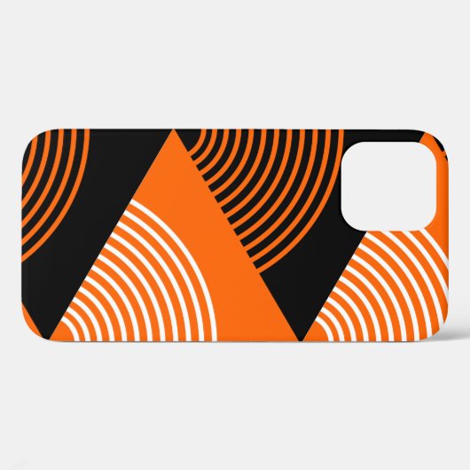 Japans stijlloos patroon met driehoeken en Case-Mate iPhone case (Achterkant (horizontaal))